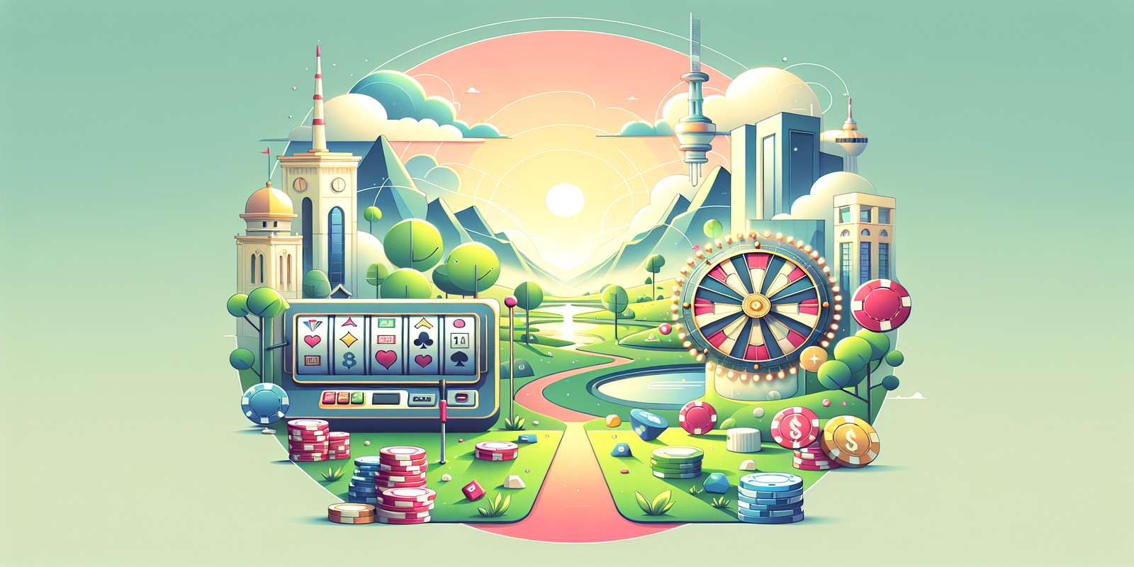 Image illustrating online slot games in Pakistan with FanDuel